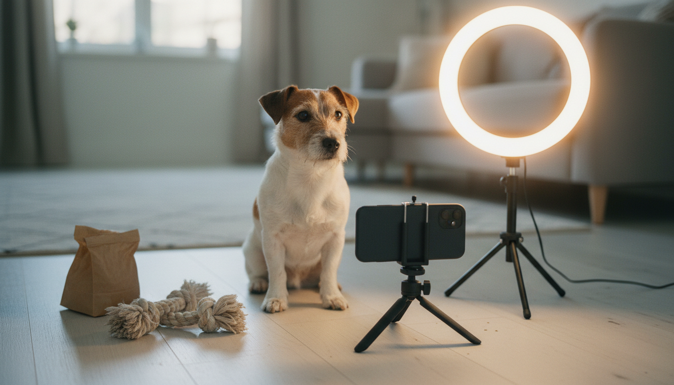 Pets — UGC content-creation setup