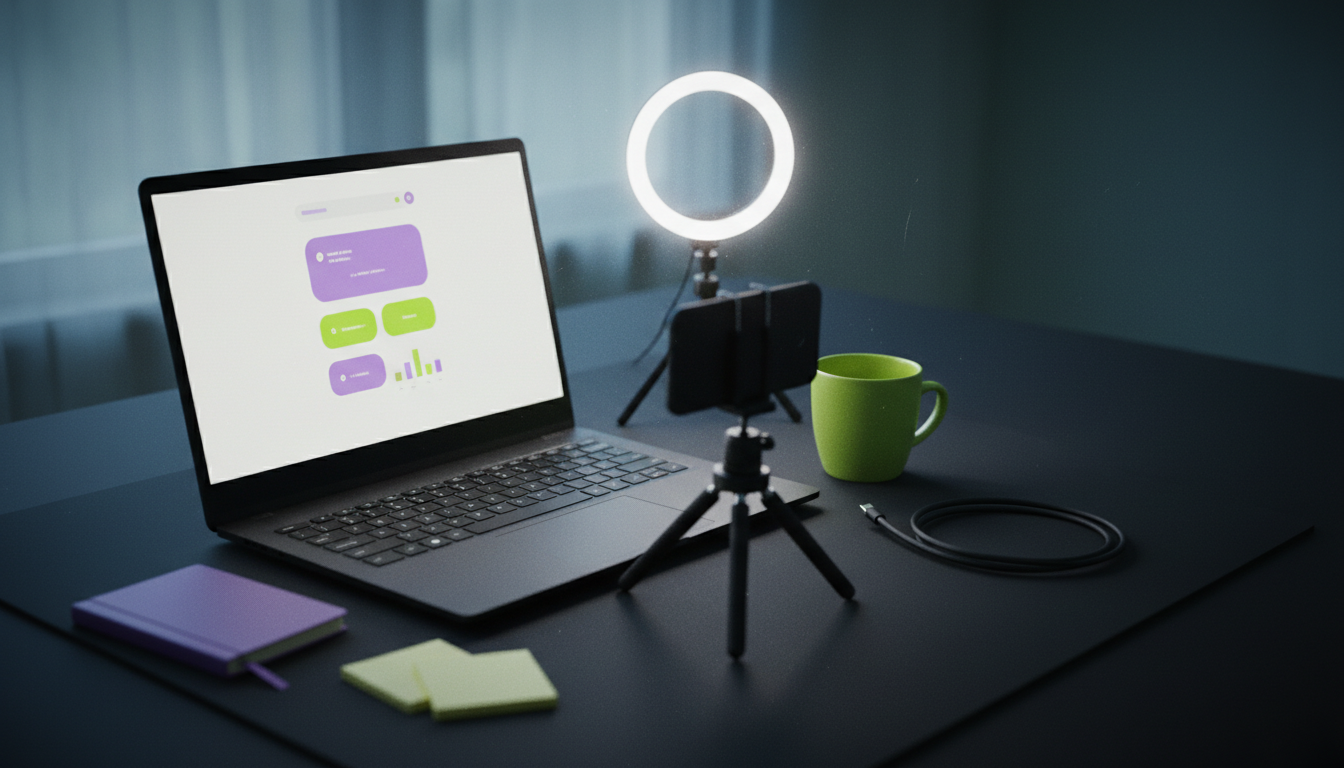 Apps & SaaS — UGC content-creation setup